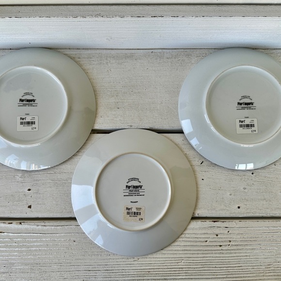 3-8 1/4” DECORATIVE FRUIT, CHINA PLATES. COLORFUL FARMHOUSE PLATES. - Picture 6 of 7